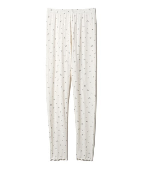 モチーフ柄レギンス