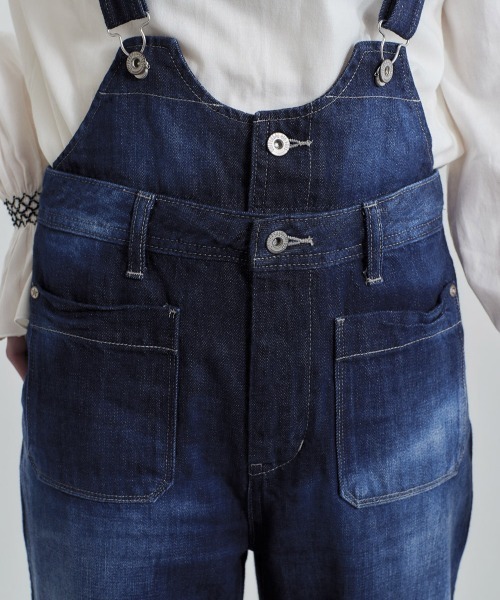 cepo（セポ）の「デニムミニサロペット 2WAY（サロペット/オーバーオール・レディース・ブルー系1/ブルー系2・S/M）」の7枚目の写真