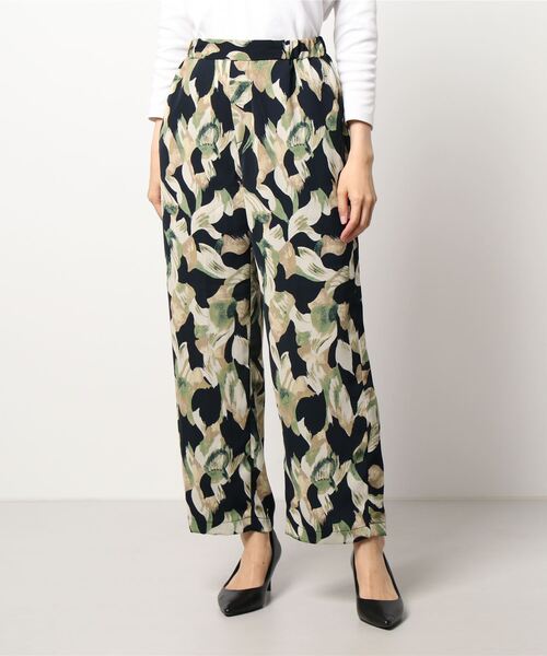 AMERI  CHEERFUL CHECK TOP＆PANTS セット セール】パンプキンシルエットタックデニム/SETUP/セットアップ