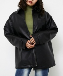 LAGUA GEM | F/LEATHER OVER COAT(その他アウター)