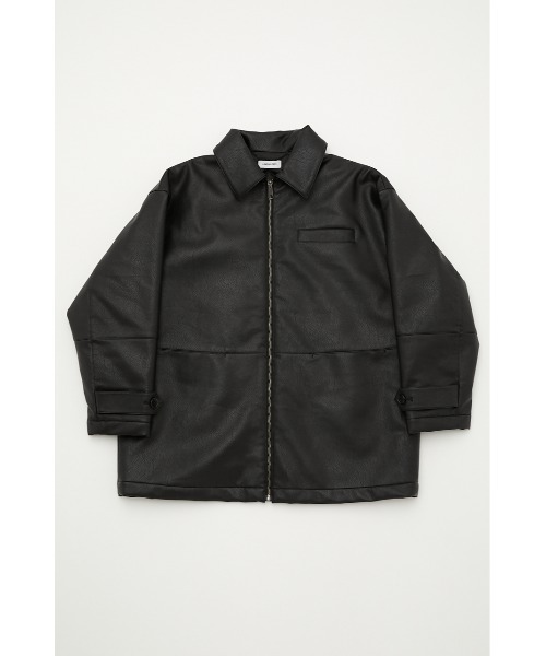 LAGUA GEM（ラグアジェム）の「F/LEATHER OVER COAT（その他アウター・レディース・ブラック/カーキ/ブラウン・FREE）」の7枚目の写真