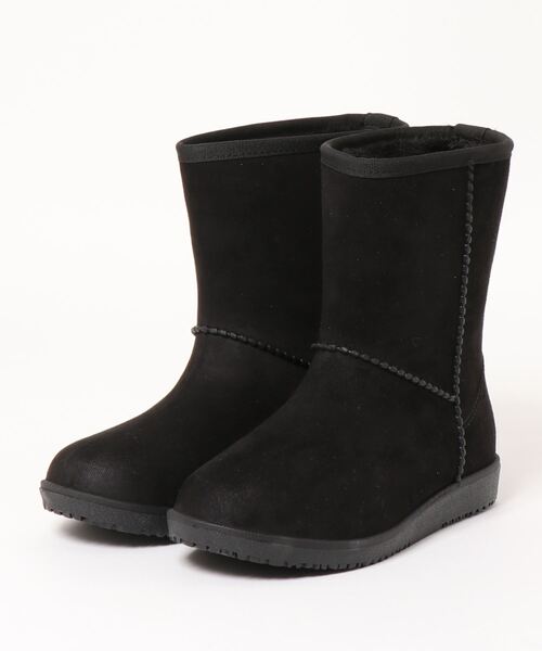 Parade（パレード）の「【完全防水】レインスノームートンブーツ　1068（ブーツ・レディース・ブラック/ベージュ/グレイッシュベージュ/ブラック系その他・LL/S/M/L）」の2枚目の写真