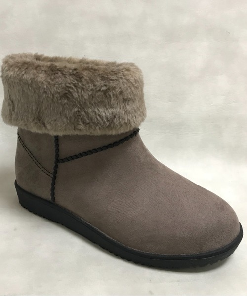 Parade（パレード）の「【完全防水】レインスノームートンブーツ　1068（ブーツ・レディース・ブラック/ベージュ/グレイッシュベージュ/ブラック系その他・LL/S/M/L）」の4枚目の写真