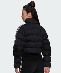 [ADIDAS] ショート プレミアム パファージャケット ブラック adidas ショートプレミアムパファージャケット