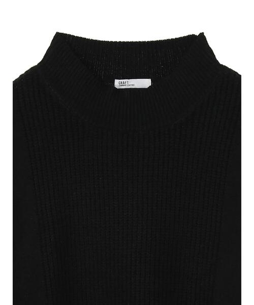 CRAFT STANDARD BOUTIQUE（クラフトスタンダードブティック）の「ポンチョ風ニットプルオーバー　＊◆（ニット/セーター・レディース・グリーン/チャコールグレー/ブラック/ベージュ/ライトブラウン・FREE）」の19枚目の写真