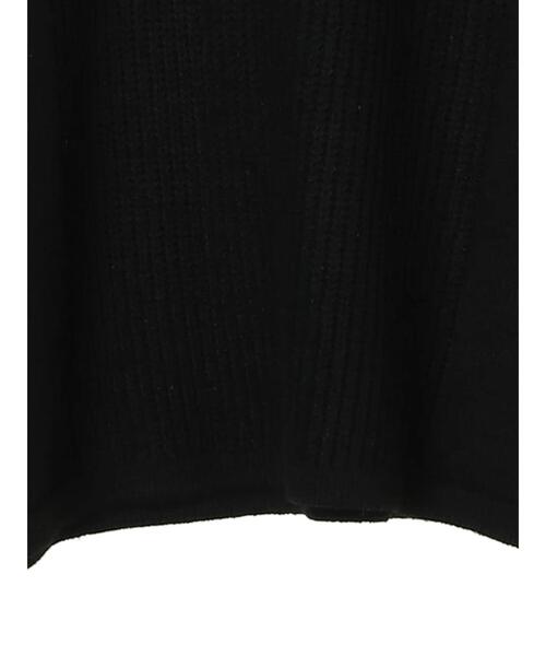 CRAFT STANDARD BOUTIQUE（クラフトスタンダードブティック）の「ポンチョ風ニットプルオーバー　＊◆（ニット/セーター・レディース・グリーン/チャコールグレー/ブラック/ベージュ/ライトブラウン・FREE）」の17枚目の写真