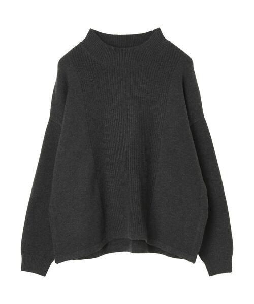 CRAFT STANDARD BOUTIQUE（クラフトスタンダードブティック）の「ポンチョ風ニットプルオーバー　＊◆（ニット/セーター・レディース・グリーン/チャコールグレー/ブラック/ベージュ/ライトブラウン・FREE）」の10枚目の写真