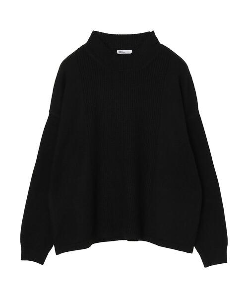 CRAFT STANDARD BOUTIQUE（クラフトスタンダードブティック）の「ポンチョ風ニットプルオーバー　＊◆（ニット/セーター・レディース・グリーン/チャコールグレー/ブラック/ベージュ/ライトブラウン・FREE）」の9枚目の写真