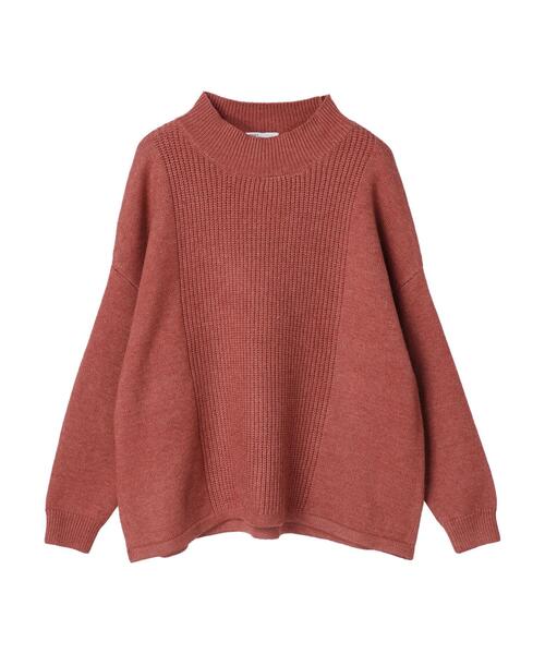 CRAFT STANDARD BOUTIQUE（クラフトスタンダードブティック）の「ポンチョ風ニットプルオーバー　＊◆（ニット/セーター・レディース・グリーン/チャコールグレー/ブラック/ベージュ/ライトブラウン・FREE）」の7枚目の写真