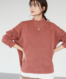 CRAFT STANDARD BOUTIQUE | ポンチョ風ニットプルオーバー　＊◆(ニット/セーター)