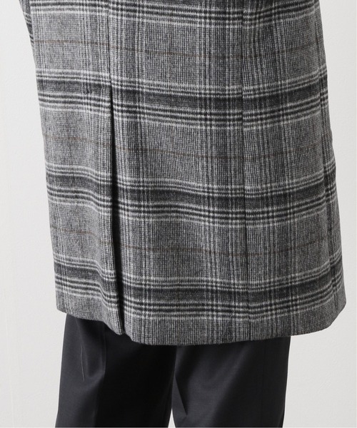 417 EDIFICE(フォーワンセブンエディフィス)の「カシミヤブレンド ライトリースタンドコート(チェスターコート・メンズ・ネイビー/その他1/その他10・SMALL/MEDIUM/LARGE/X-LARGE)」の8枚目の写真