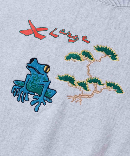 直営店に限定 XLARGE（エクストララージ）の「BONSAI SWEAT CREWNECK トップス