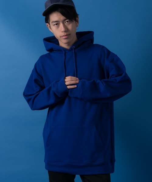 裏毛スウェットBIGロングパーカー/オーバーサイズ（パーカー）｜MGV（エムジーヴィー）