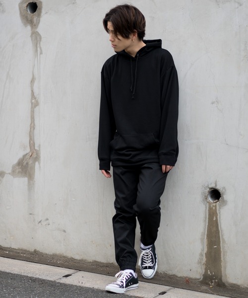 裏毛スウェットBIGロングパーカー/オーバーサイズ（パーカー）｜MGV（エムジーヴィー）