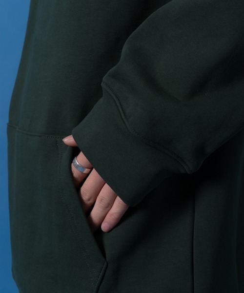 裏毛スウェットBIGロングパーカー/オーバーサイズ（パーカー）｜MGV（エムジーヴィー）