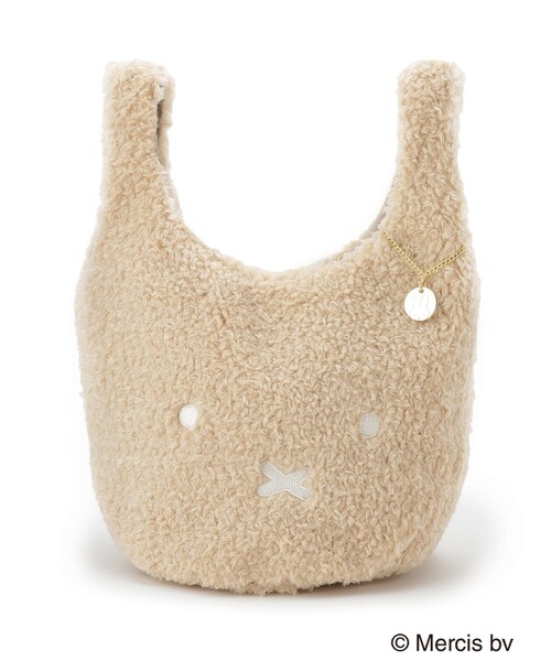 Miffy( ミッフィー)の「◆【コラボ】miffy×OPAQUE.CLIP フェイスマルシェバッグ【WEB限定カラー有】(ハンドバッグ・レディース・ホワイト/ライトグレー/ホワイト系3/ダークブラウン系7/ブラウン系その他5/ベージュ系8・00)」の6枚目の写真