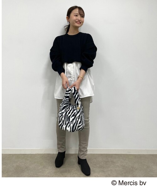 Miffy( ミッフィー)の「◆【コラボ】miffy×OPAQUE.CLIP フェイスマルシェバッグ【WEB限定カラー有】(ハンドバッグ・レディース・ホワイト/ライトグレー/ホワイト系3/ダークブラウン系7/ブラウン系その他5/ベージュ系8・00)」の20枚目の写真