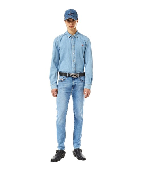 DIESEL(ディーゼル)の「DIESEL SS22 メンズ デニムパンツ スリムフィット サステナブル(デニムパンツ・メンズ・インディゴブルー・30inch/34inch/28inch/36inch/32inch/26inch)」の4枚目の写真