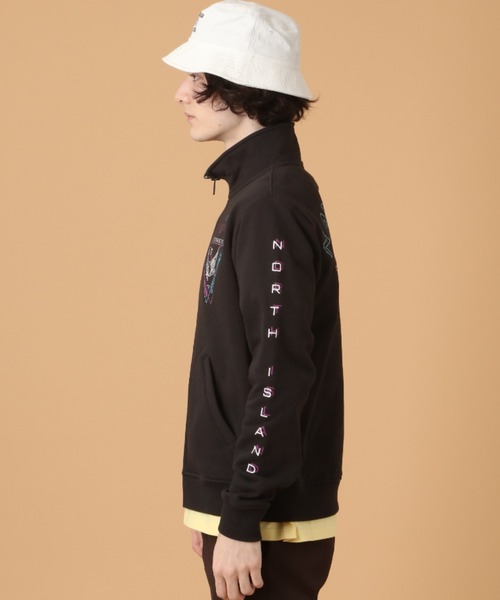 AVIREX(アヴィレックス)の「ネオン カラー ネイバル スタンド ジップ / LONG S LEEVE NEON COLOR NAVAL STAND ZIP / アヴィレックス /AVIREX(スウェット・メンズ・ライトグレー/ブラック/オリーブ/バーガンディー・MEDIUM/XX-LARGE/LARGE/X-LARGE)」の12枚目の写真