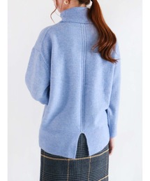 Te chichi | 天竺バックスリットタートルネックニット(ニット/セーター)