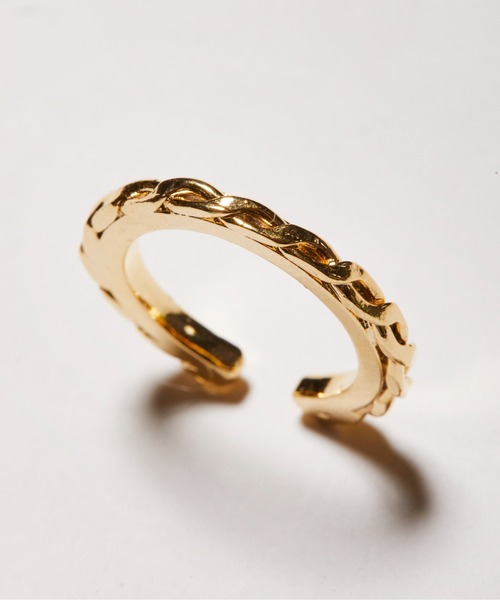 rehacer（レアセル）の「rehacer : Fork Link Ring - 3set - Made in Japan  / フォークリング-3 セットメイドインジャパン（リング・メンズ・シルバー/ゴールド・FREE）」の5枚目の写真