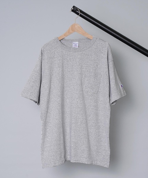 Champion(チャンピオン)の「【 Champion / チャンピオン 】 T1011 POCKET T-SHIRT MADE IN USA / ポケット Tシャツ アメリカ製 C5-B303(Tシャツ/カットソー・メンズ・ホワイト/ブラック/グレー/ネイビー・LARGE/X-LARGE/MEDIUM/MIDIUM)」の3枚目の写真