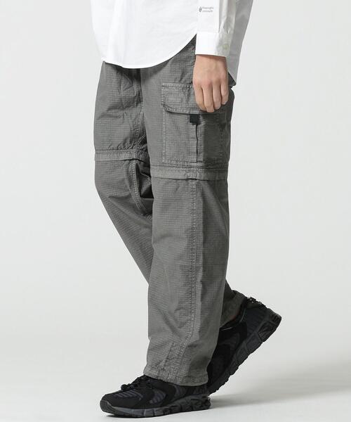 Gramicci(グラミチ)の「Gramicci/別注 RIP-STOP ZIP-OFF CARGO(カーゴパンツ・メンズ・チャコール/ブラック・M/L/S)」の16枚目の写真