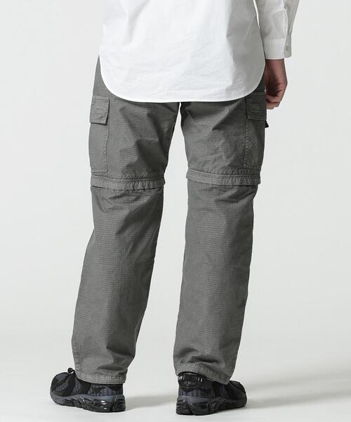 Gramicci(グラミチ)の「Gramicci/別注 RIP-STOP ZIP-OFF CARGO(カーゴパンツ・メンズ・チャコール/ブラック・M/L/S)」の17枚目の写真