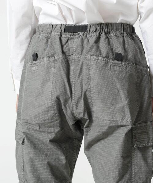 Gramicci(グラミチ)の「Gramicci/別注 RIP-STOP ZIP-OFF CARGO(カーゴパンツ・メンズ・チャコール/ブラック・M/L/S)」の21枚目の写真