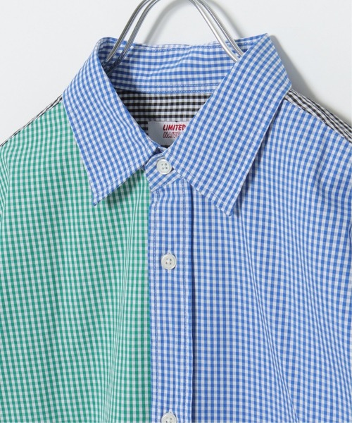 VENCEEXCHANGE（ヴァンスエクスチェンジ）の「【WEB限定】ブロードワンポイント刺繍ビッグシルエットシャツ　　カレッジ/オーバーサイズ/無地/切り替え/（シャツ/ブラウス・メンズ・ホワイト/ブラック/スカイブルー/ライトカーキ/クリアグリーン/ブルー/コーラル/その他31・M/L）」の17枚目の写真