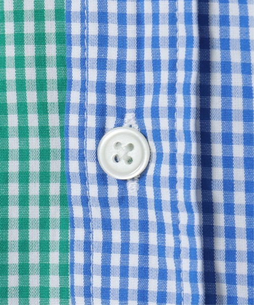 VENCEEXCHANGE（ヴァンスエクスチェンジ）の「【WEB限定】ブロードワンポイント刺繍ビッグシルエットシャツ　　カレッジ/オーバーサイズ/無地/切り替え/（シャツ/ブラウス・メンズ・ホワイト/ブラック/スカイブルー/ライトカーキ/クリアグリーン/ブルー/コーラル/その他31・M/L）」の20枚目の写真