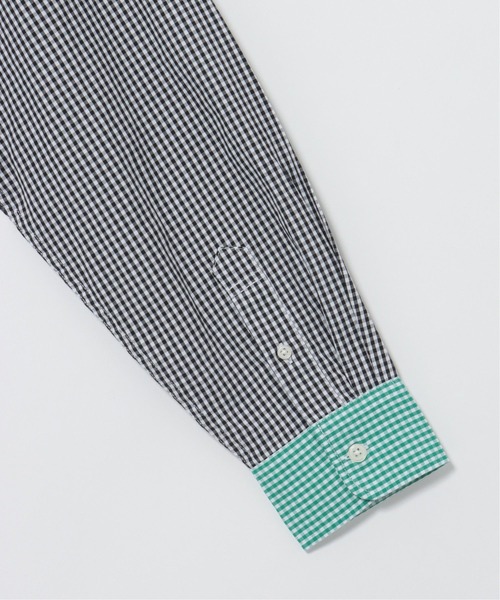 VENCEEXCHANGE（ヴァンスエクスチェンジ）の「【WEB限定】ブロードワンポイント刺繍ビッグシルエットシャツ　　カレッジ/オーバーサイズ/無地/切り替え/（シャツ/ブラウス・メンズ・ホワイト/ブラック/スカイブルー/ライトカーキ/クリアグリーン/ブルー/コーラル/その他31・M/L）」の21枚目の写真