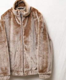 Pimientos（ピミエントス）の「《Pledge》フェイクファージップブルゾン（ブルゾン）」