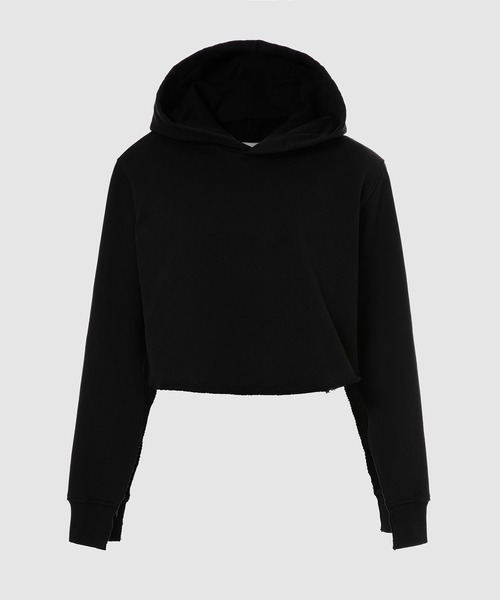 MM6 Maison Margiela（ｴﾑｴﾑｼｯｸｽ ﾒｿﾞﾝ ﾏﾙｼﾞｪﾗ）の「SWEATSHIRT（スウェット・レディース・ブラック/グレー系その他・S/M）」の2枚目の写真