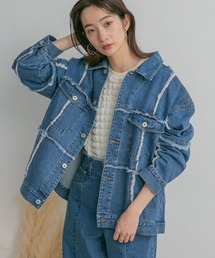 KBF | パッチワークデニムジャケット(デニムジャケット)