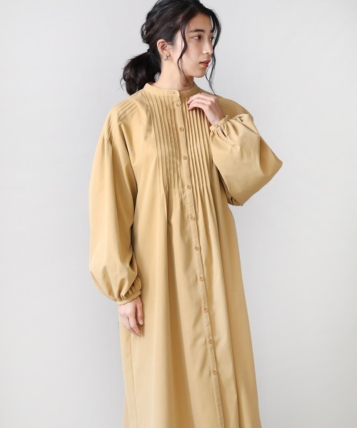 Bou Jeloud（ブージュルード）の「【WEB限定】ピンタックワンピース（ワンピース・レディース・ベージュ/カーキ/アイボリー・FREE）」の11枚目の写真