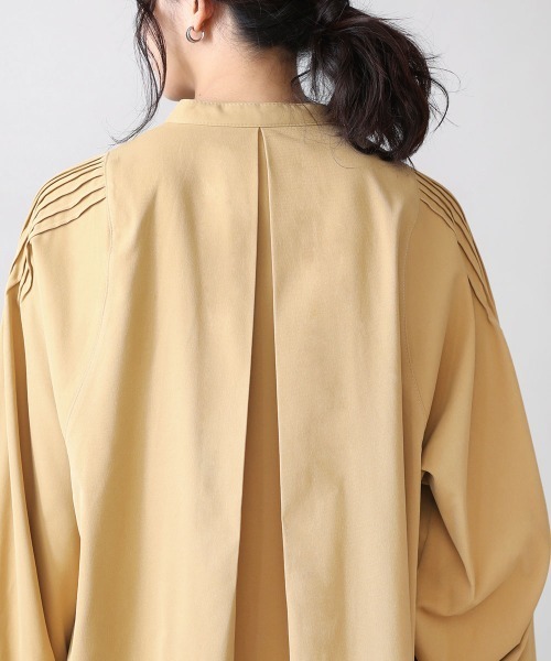 Bou Jeloud（ブージュルード）の「【WEB限定】ピンタックワンピース（ワンピース・レディース・ベージュ/カーキ/アイボリー・FREE）」の14枚目の写真