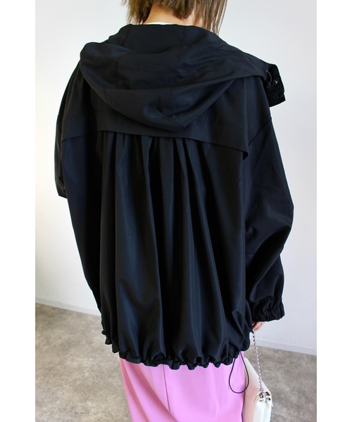 MLI'A（エムリア）の「配色／ブルゾン（ブルゾン・レディース・ブラック/ベージュ/カーキ・M）」の12枚目の写真