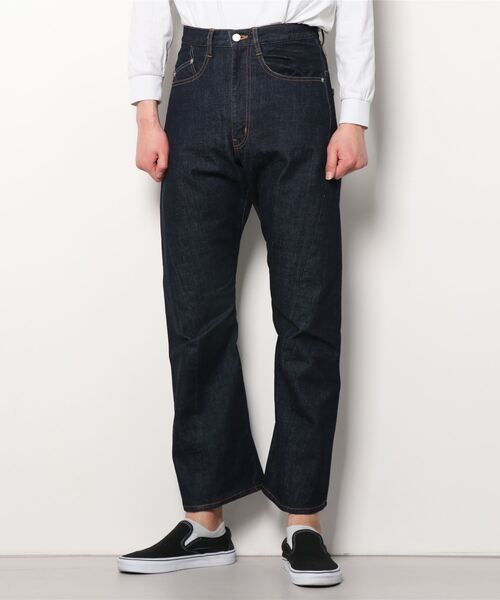 NVRFRGT（ネヴァーフォーゲット）の「NVRFRGT ORGANIC DENIM 3D TWISTED JEANS (NF221P04B)（デニムパンツ・メンズ・インディゴブルー・1/2）」の3枚目の写真