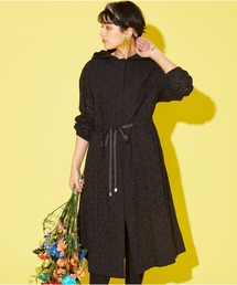 FONT LAB カットワークレース ドレスコート