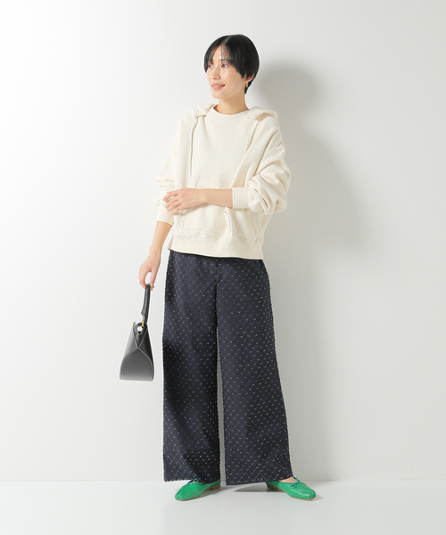 IENA(イエナ)の「&NAVY パジャマパンツ◆(その他パンツ・レディース・ホワイト/ネイビー・36/38)」の20枚目の写真