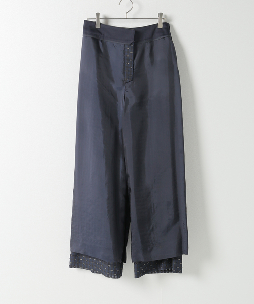 IENA(イエナ)の「&NAVY パジャマパンツ◆(その他パンツ・レディース・ホワイト/ネイビー・36/38)」の8枚目の写真
