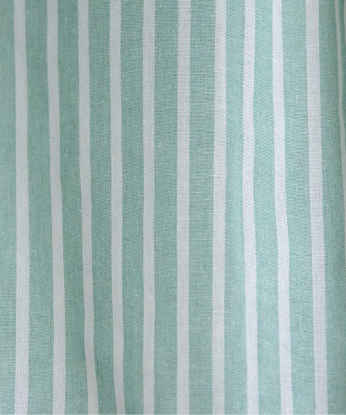 ANGIE（アンジー）の「リネンライクストライプルーズシャツ（シャツ/ブラウス・レディース・ブラック系その他/グリーン系その他/イエロー系その他/ブルー系その他・FREE）」の10枚目の写真