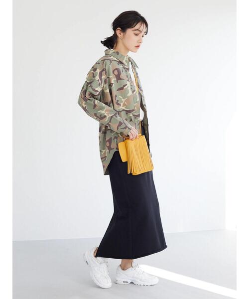 Green　Parks（グリーンパークス）の「カモフラ柄Bigシャツ（シャツ/ブラウス・レディース・カモフラージュ・FREE）」の2枚目の写真