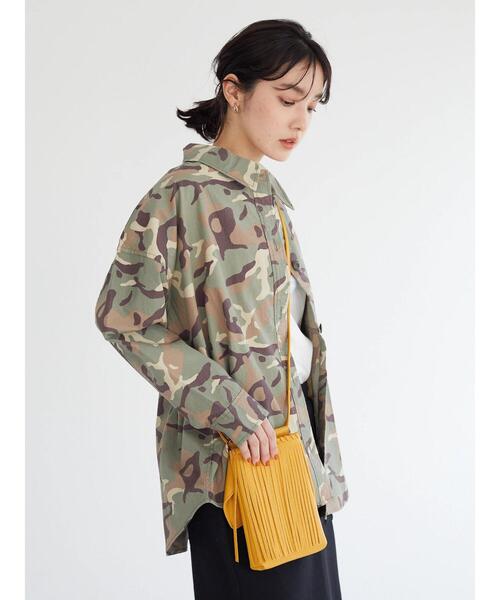 Green　Parks（グリーンパークス）の「カモフラ柄Bigシャツ（シャツ/ブラウス・レディース・カモフラージュ・FREE）」の6枚目の写真