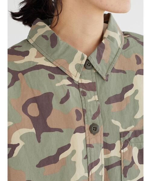Green　Parks（グリーンパークス）の「カモフラ柄Bigシャツ（シャツ/ブラウス・レディース・カモフラージュ・FREE）」の8枚目の写真