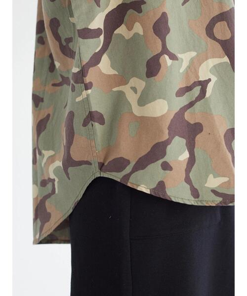 Green　Parks（グリーンパークス）の「カモフラ柄Bigシャツ（シャツ/ブラウス・レディース・カモフラージュ・FREE）」の11枚目の写真