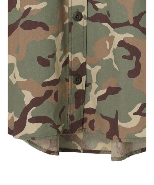 Green　Parks（グリーンパークス）の「カモフラ柄Bigシャツ（シャツ/ブラウス・レディース・カモフラージュ・FREE）」の16枚目の写真