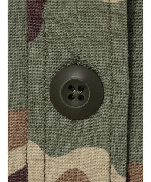 Green　Parks（グリーンパークス）の「カモフラ柄Bigシャツ（シャツ/ブラウス・レディース・カモフラージュ・FREE）」の18枚目の写真