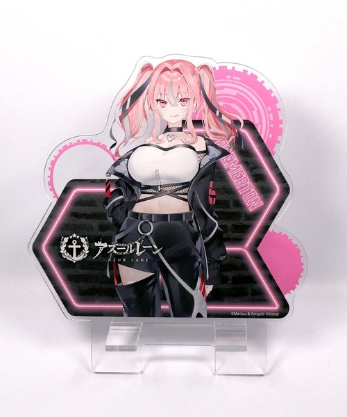 ZOZO（ゾゾ）の「ZOZOTOWN x Azur Lane acrylic smartphone stand　Bremerton（スマホグッズ・メンズ・ピンク・ONE SIZE）」の2枚目の写真